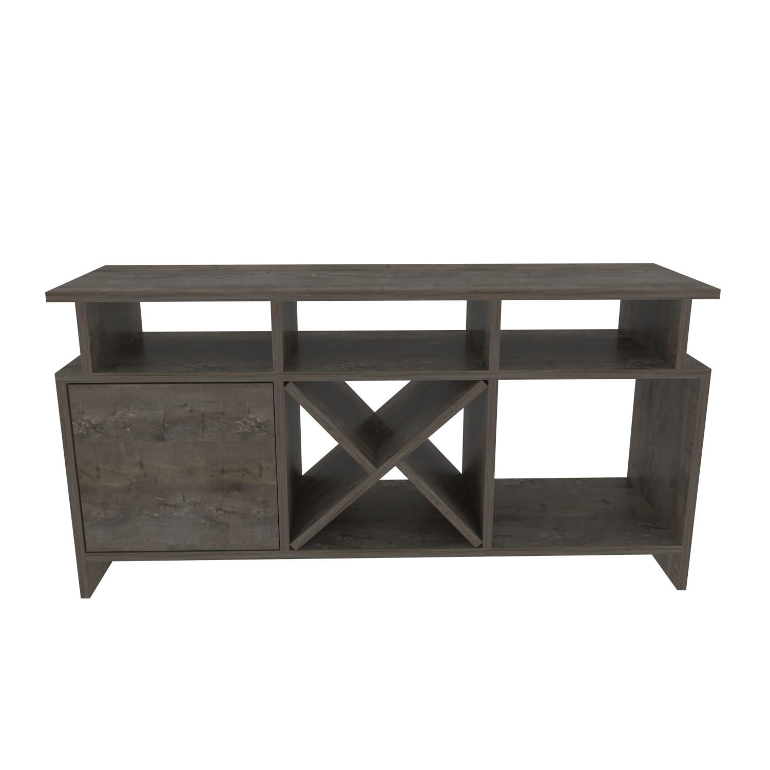 XXXLutz Tv-Element Graubraun 120x60.6x29.6 cm