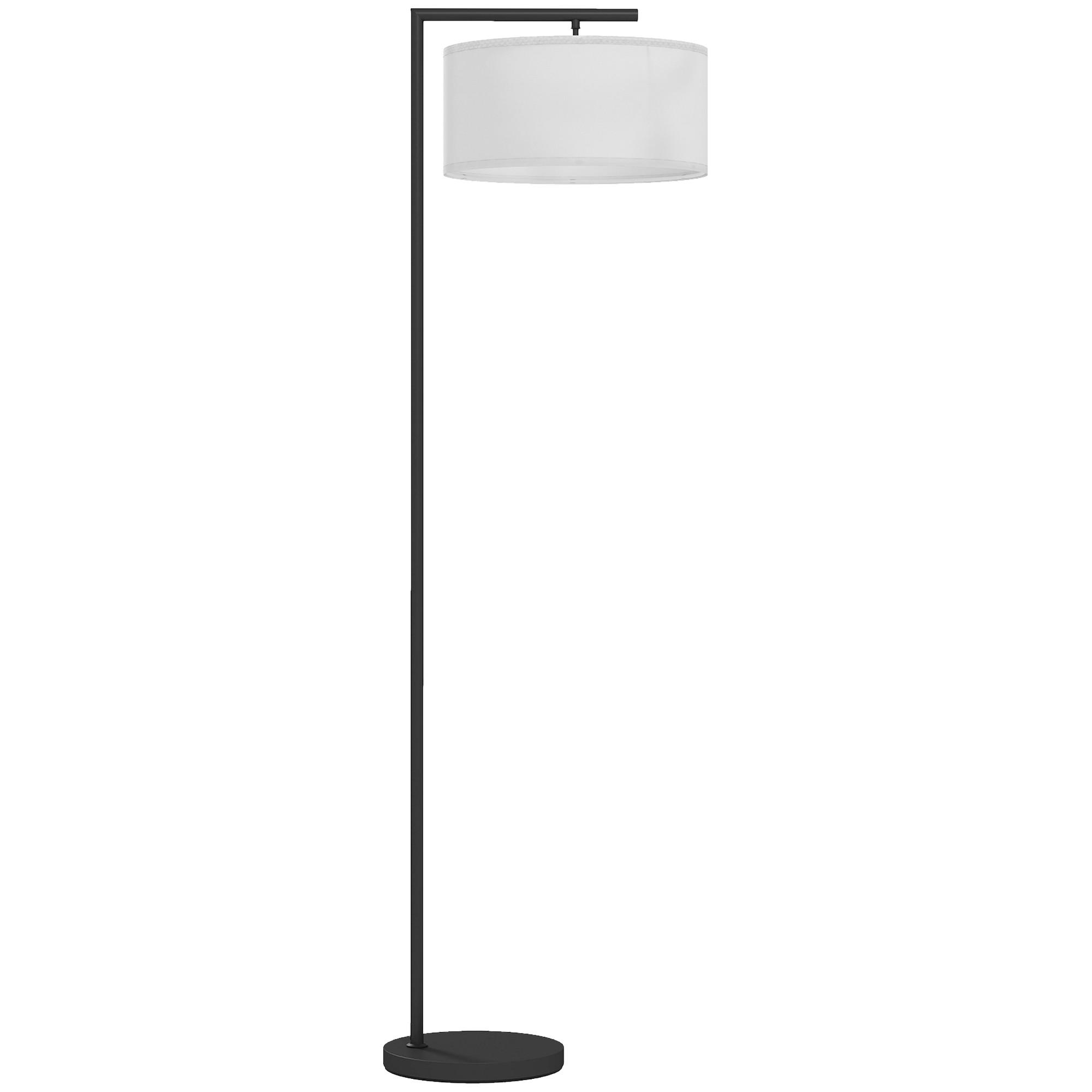 Homcom Stehlampe Schwarz 37x153x47 cm