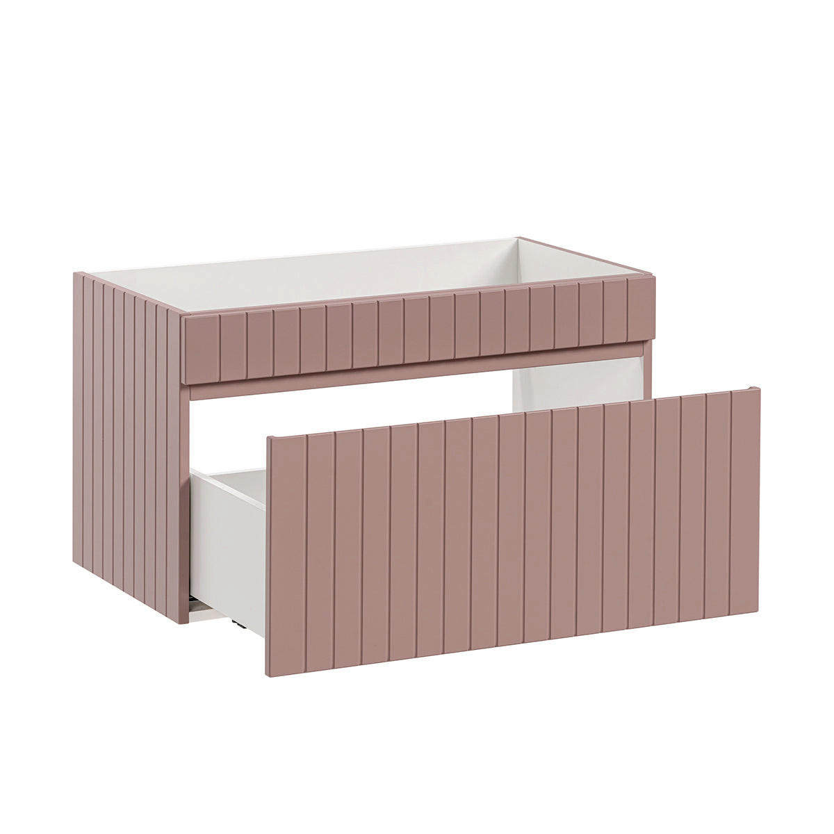 WASCHTISCHUNTERSCHRANK 80cm Zelie Rose - Pink, Holzwerkstoff (80/46/46cm) - Petits-meubles