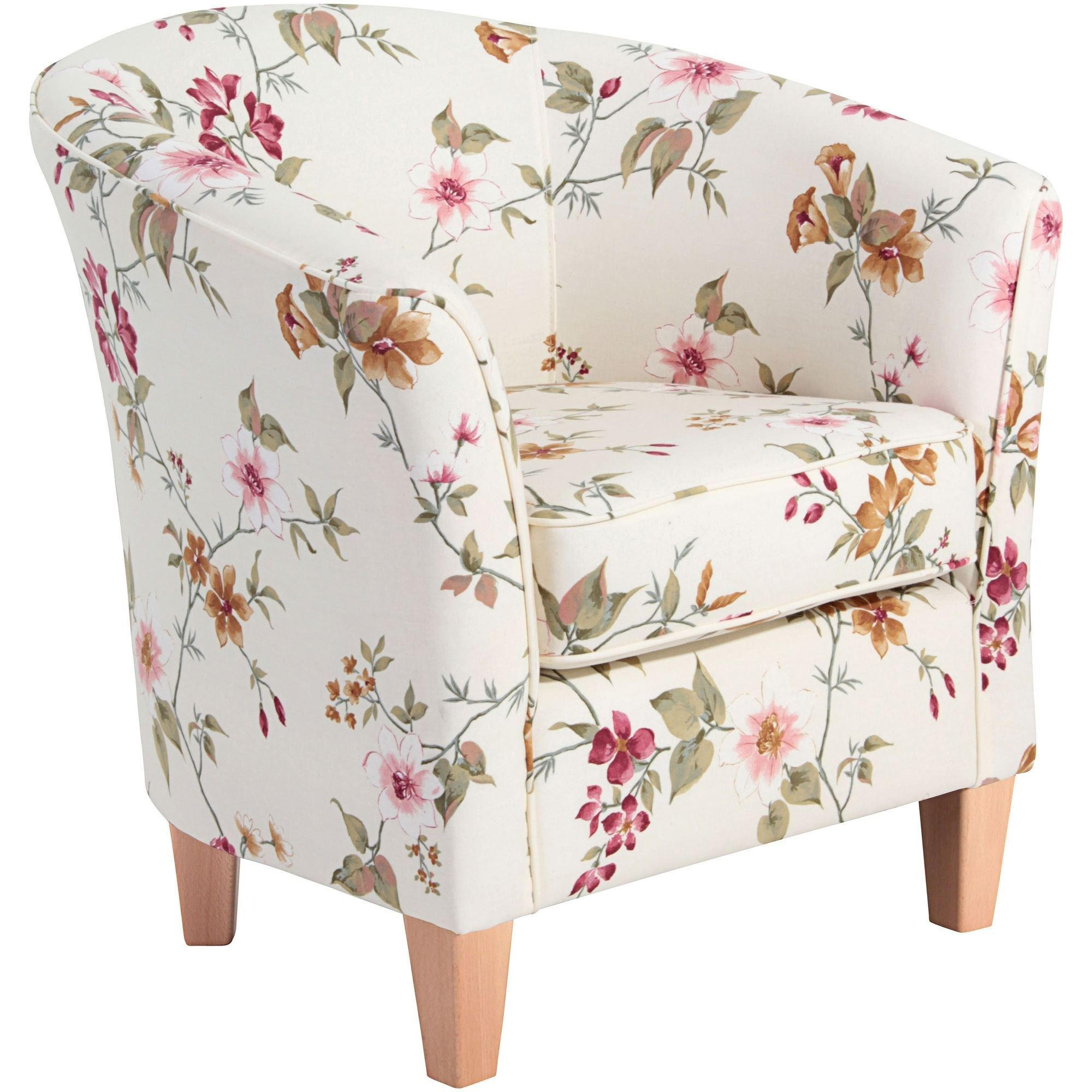 SESSEL Karine Bezug Flachgewebe Buche natur / weiß - Naturfarben/Weiß, Kunststoff (70/74/70cm) - 58aufmkessel