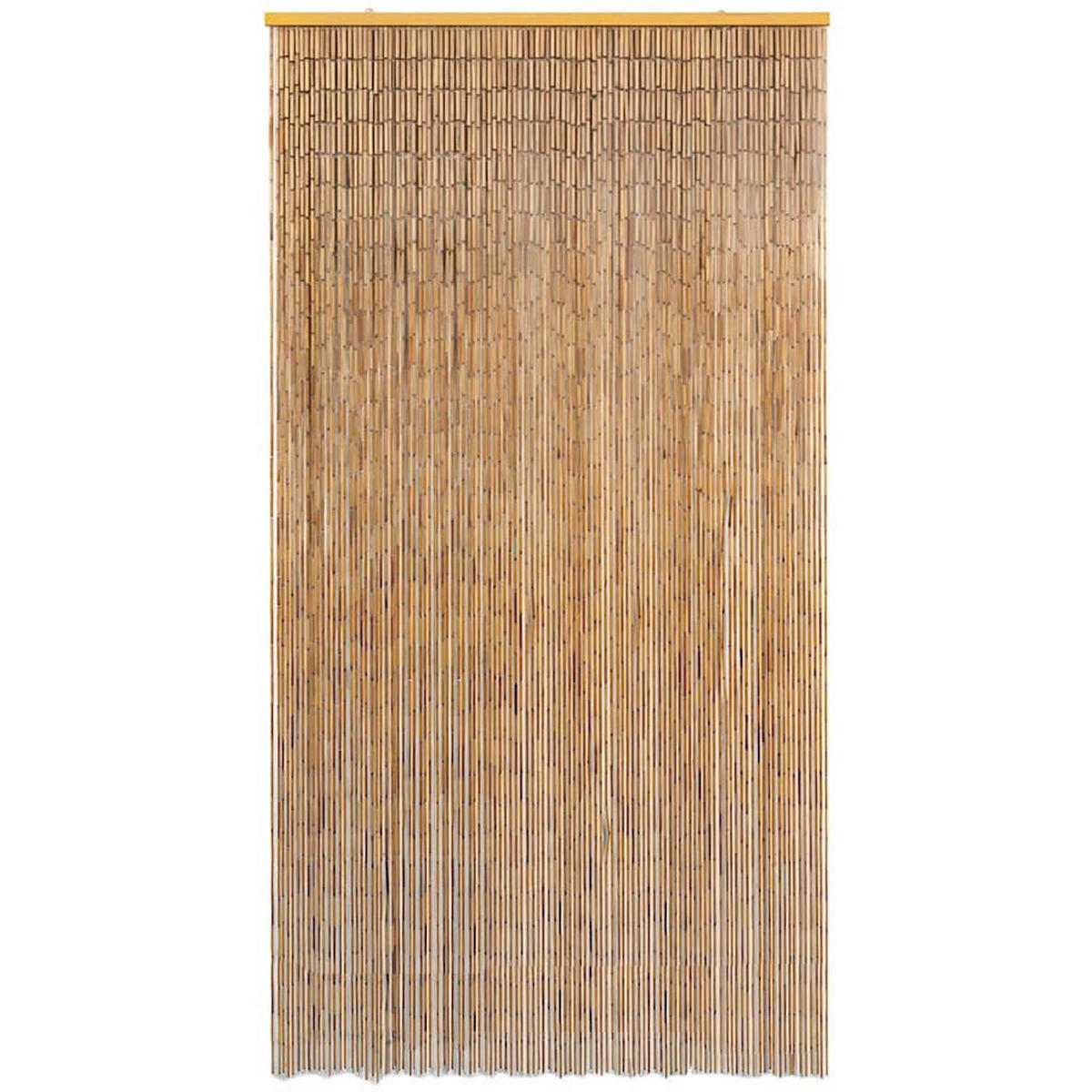 INSEKTENSCHUTZ Türvorhang Bambus 120/220 Cm - Braun, Naturmaterialien (120/220/220cm) - vidaXL
