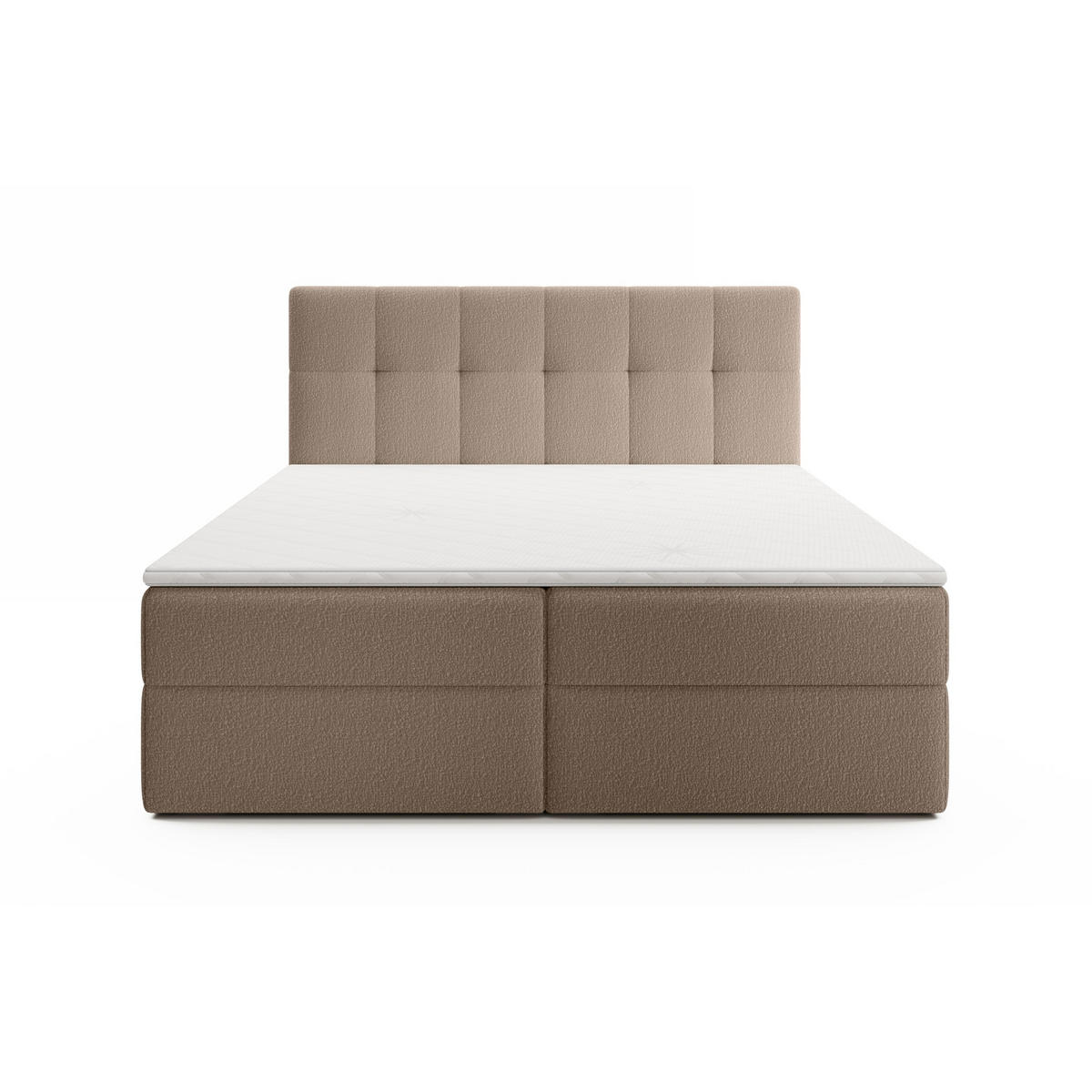 DOPPELBETT Oreno Royal 160x200 cm, Brown - Braun, Textil (160/200cm) - Fedve