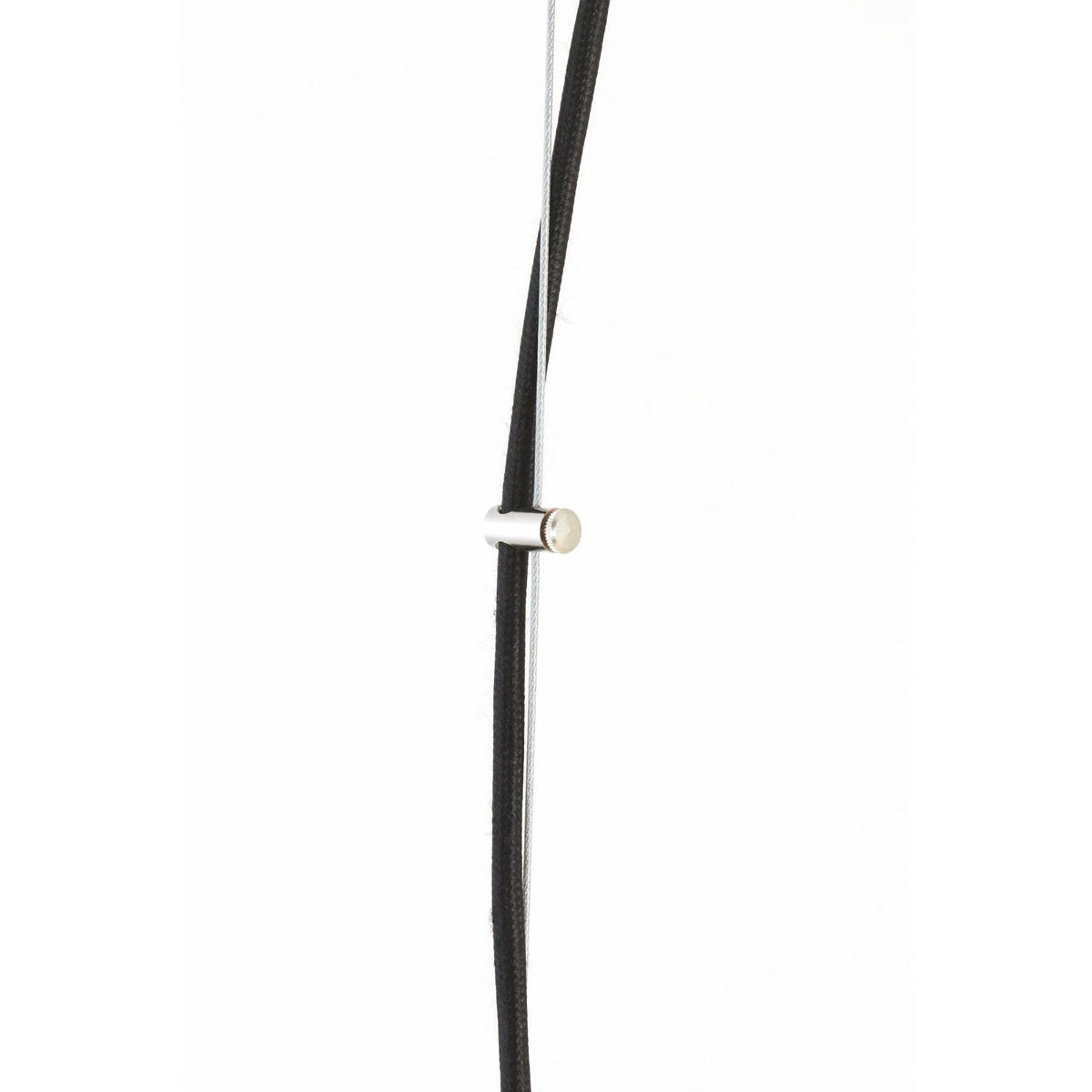 HÄNGELAMPE Kozana Braun 48/48/55 cm - Braun, Textil (48/48/55cm) - Light & Living