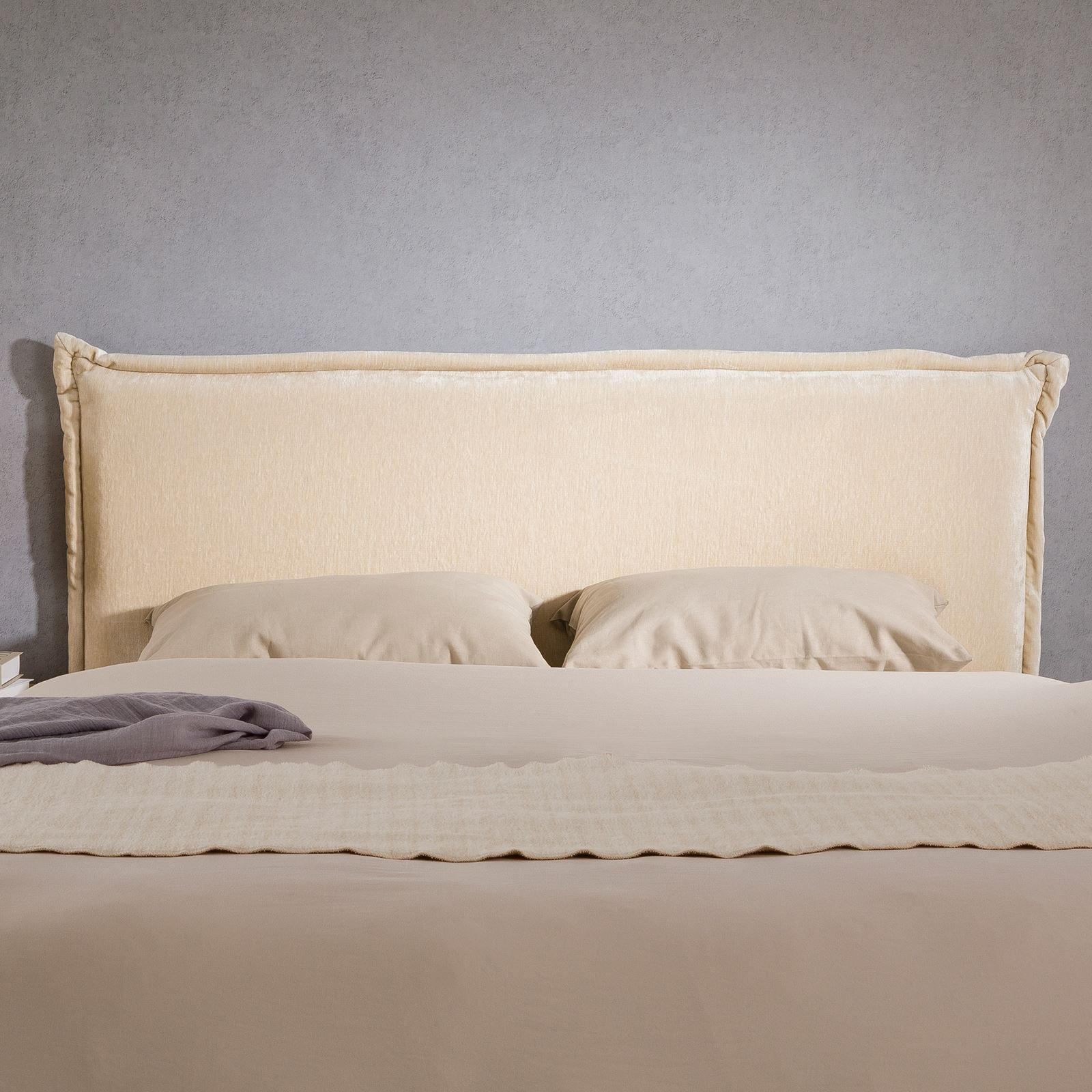KOPFTEIL SAVER 120X190 CM - Creme, Textil (123/99/7cm) - IDIMEX
