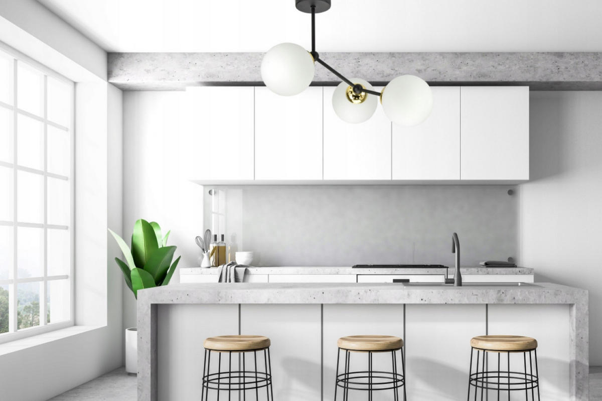PENDELLEUCHTE Milano Spot - Goldfarben/Schwarz, Glas/Metall (42/42/37cm) - kiki design