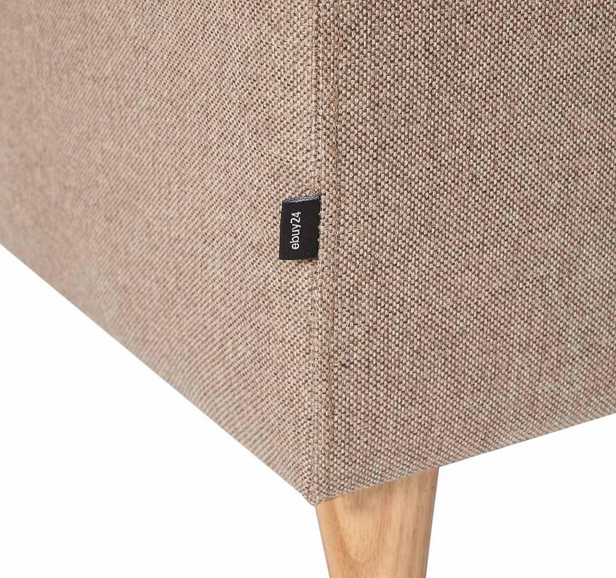 ECKSOFA sandfarben - Sandfarben, Textil (219/151cm) - ebuy24