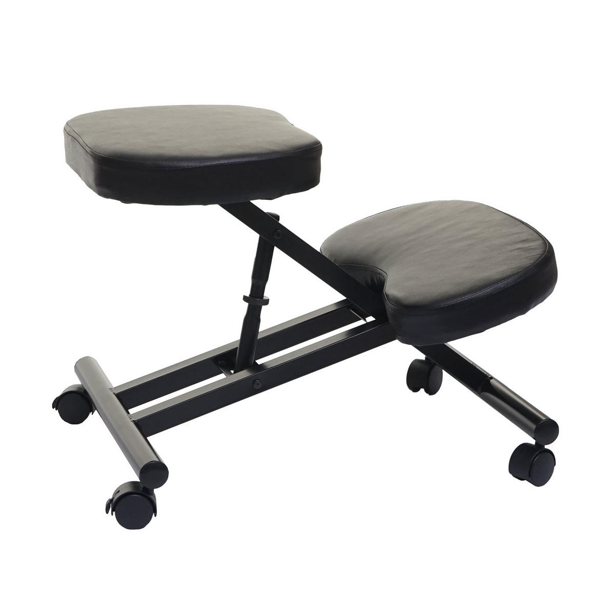 KNIESTUHL ROLLBAR Schwarz - Schwarz, Textil (50/67/67cm) - MCW