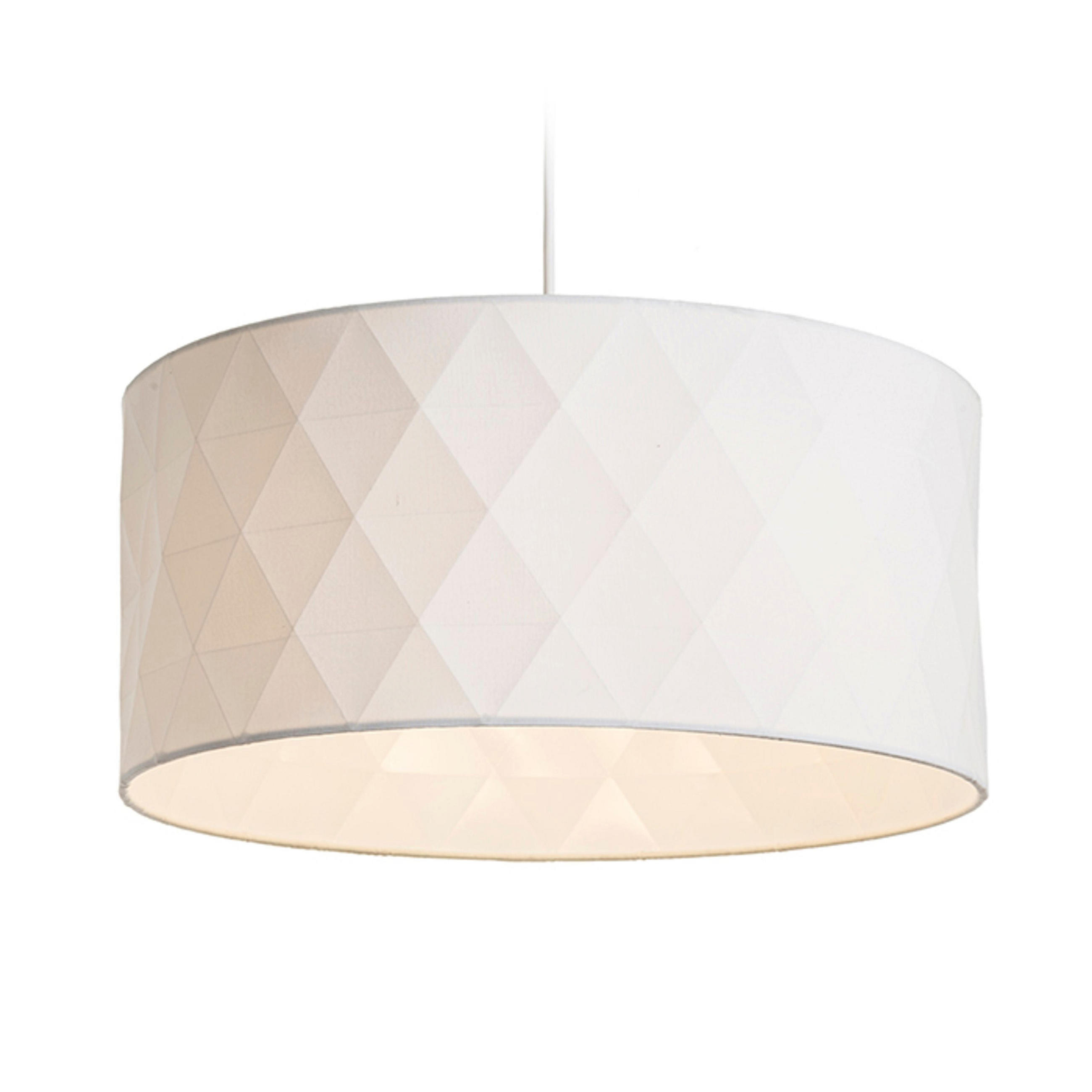 LEUCHTE JAKARANDA 40 Weiß 28 W - Weiß, Metall (40/40/185cm) - Rendl