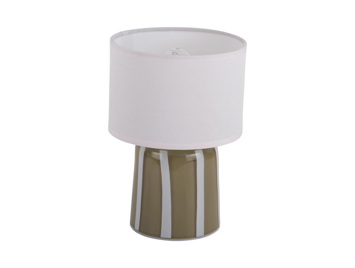 TISCHLAMPE Verano LED 13/13/20 cm - Grün, Glas (13/13/20cm) - Leitmotiv