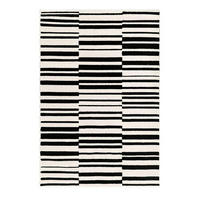 TEPPICH Design modern schwarz - Schwarz, Textil (200/290cm) - AFK Living