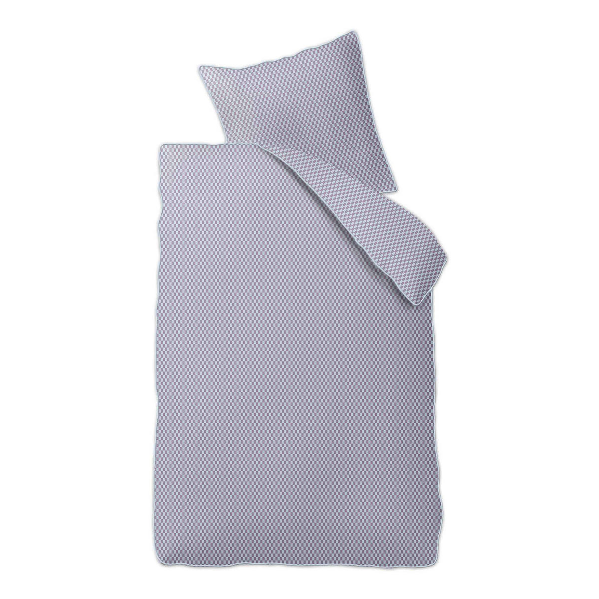 SATIN BETTWÄSCHE All Dreams aus Baumwolle 155 x 220 cm - Blau, Textil (155/220cm) - Butlers