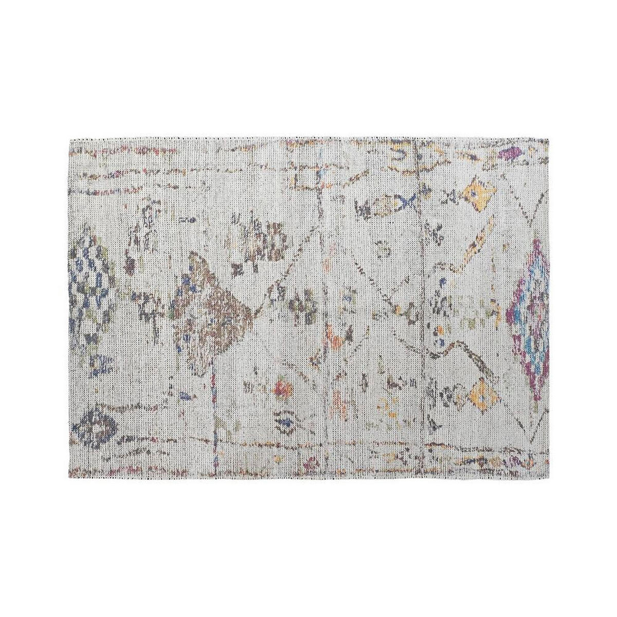 TEPPICH Weiß Araber (120 x 180 x 0,75 cm) - Weiß, Textil (120/180cm) - DKD Home Decor