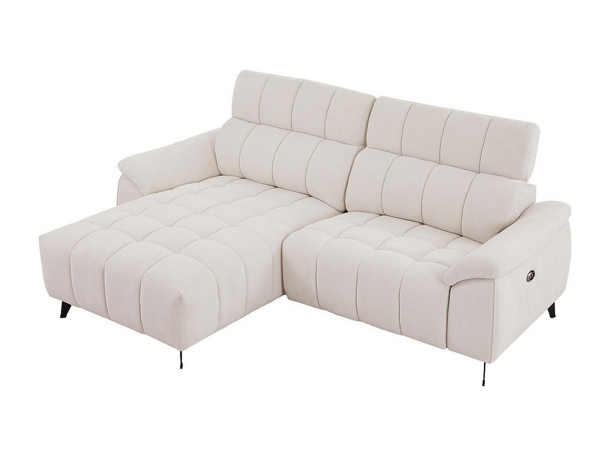 RELAXSOFA - 4 Personen-Sitzer - Stoff, Stoff - Beige - - Beige, Textil (230/79/169cm) - Vente-Unique