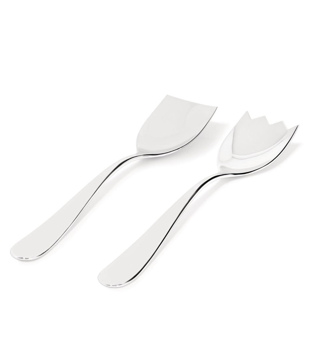 Alessi Salatbesteck Silber 26 cm