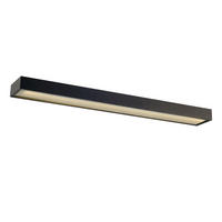 LED-WANDLAMPE Cusa Schwarz 100cm - Schwarz, Metall (100/5/10cm) - s.luce