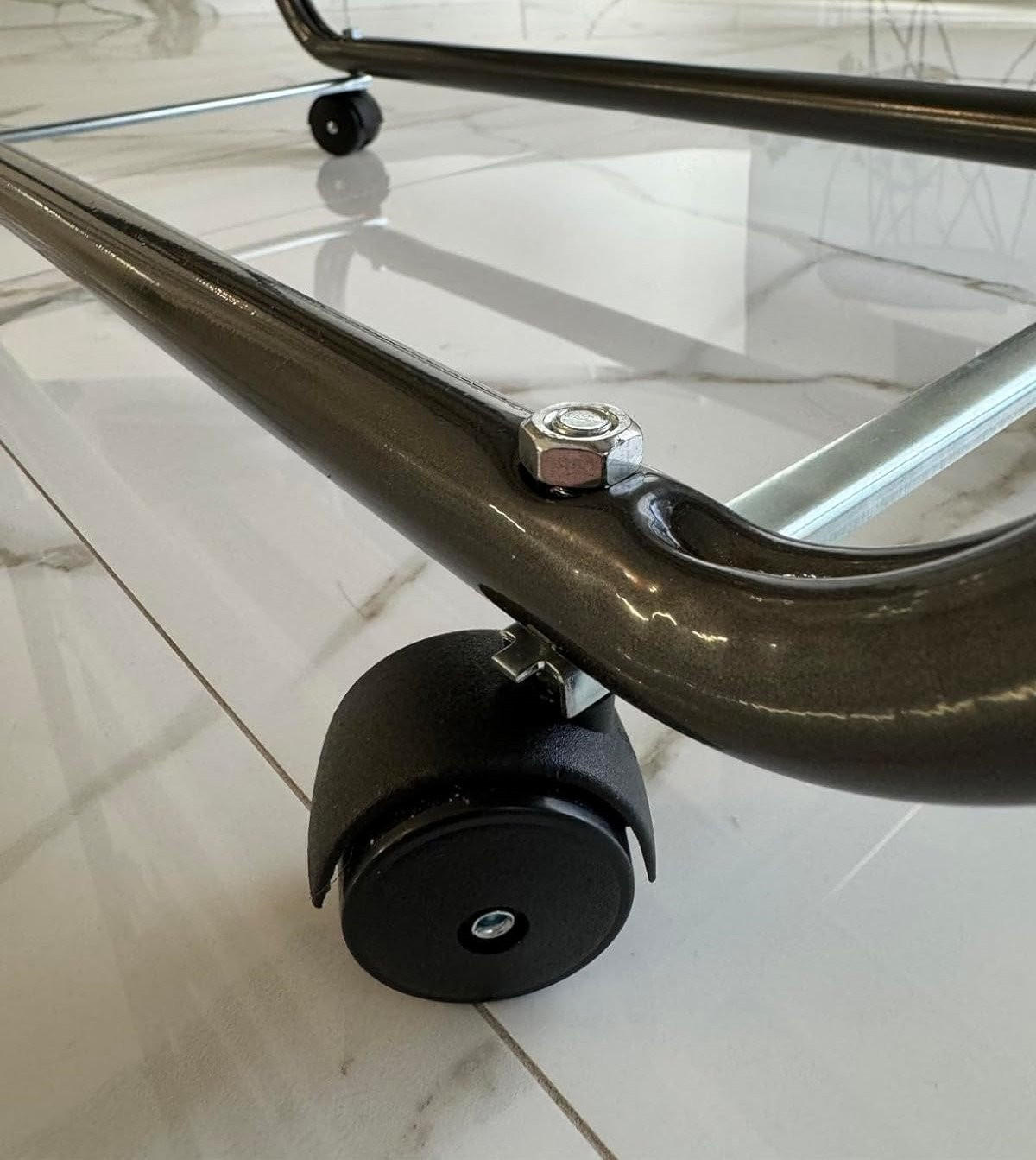 KLAPPBETT mit Matratze 80x190 - Blau, Metall (80/190cm) - Talamo Italia