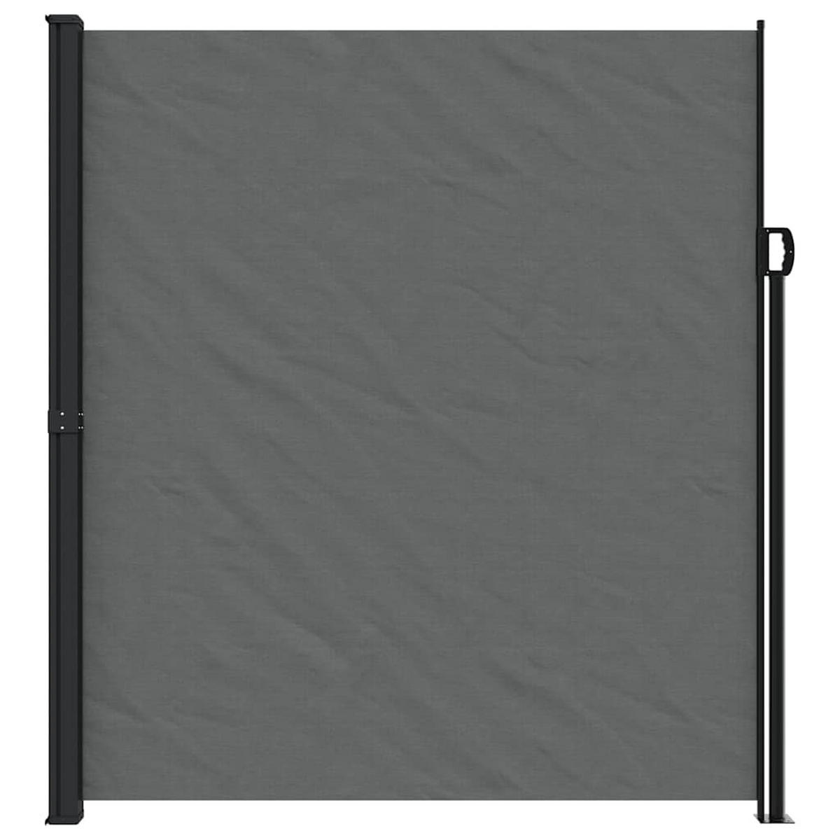 SEITENMARKISE Ausziehbare Anthrazit 220/300 Cm - Anthrazit, Textil (220/300cm) - vidaXL
