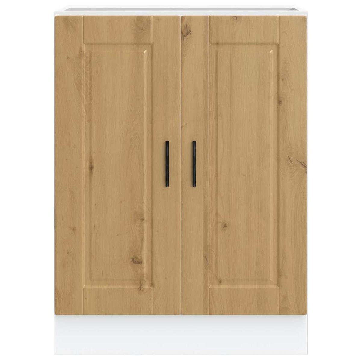 KÜCHENUNTERSCHRANK Theo Artisan-Eiche 60x46x81,5 cm - Eiche Artisan, Holz (60/81.5/46cm) - DELUKE
