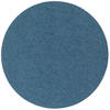 KUNSTRASEN RASENTEPPICH MIT NOPPEN KINGSTON RUND - Blau, Textil (133/133cm) - Snapstyle