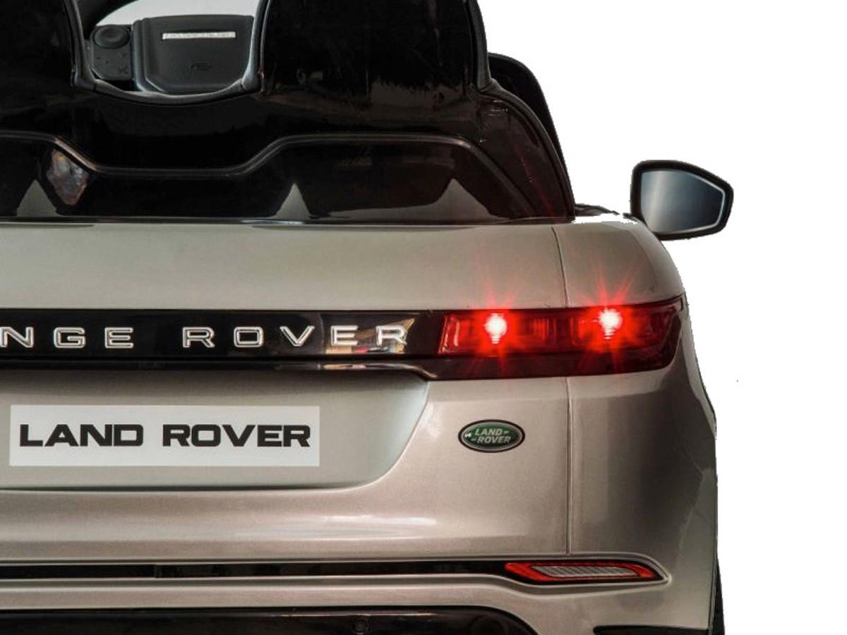 KINDER ELEKTROAUTO Range Rover Evogue grau - Grau, Kunststoff (108/67/52cm) - TPFLiving