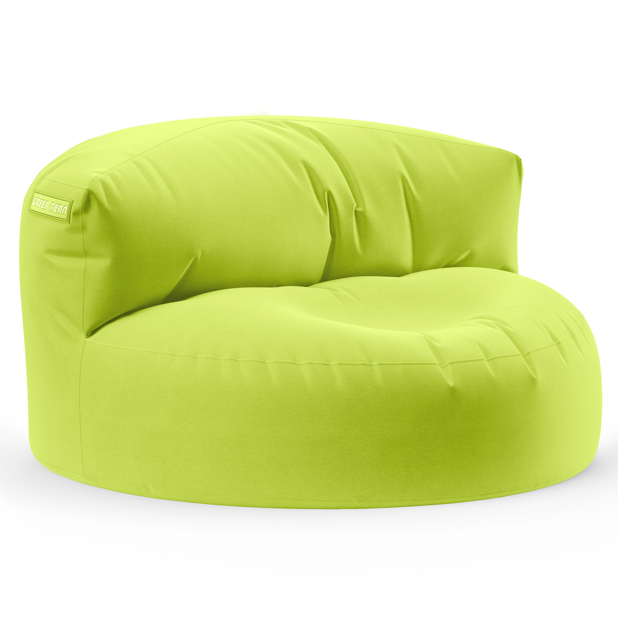 INDOOR OUTDOOR SITZSACK Lounge Sofa - Hellgrün, Textil (90/50/50cm) - Green Bean
