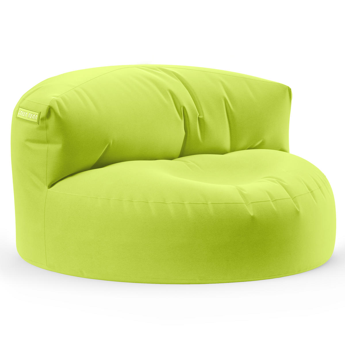 INDOOR OUTDOOR SITZSACK Lounge Sofa - Hellgrün, Textil (90/50/50cm) - Green Bean
