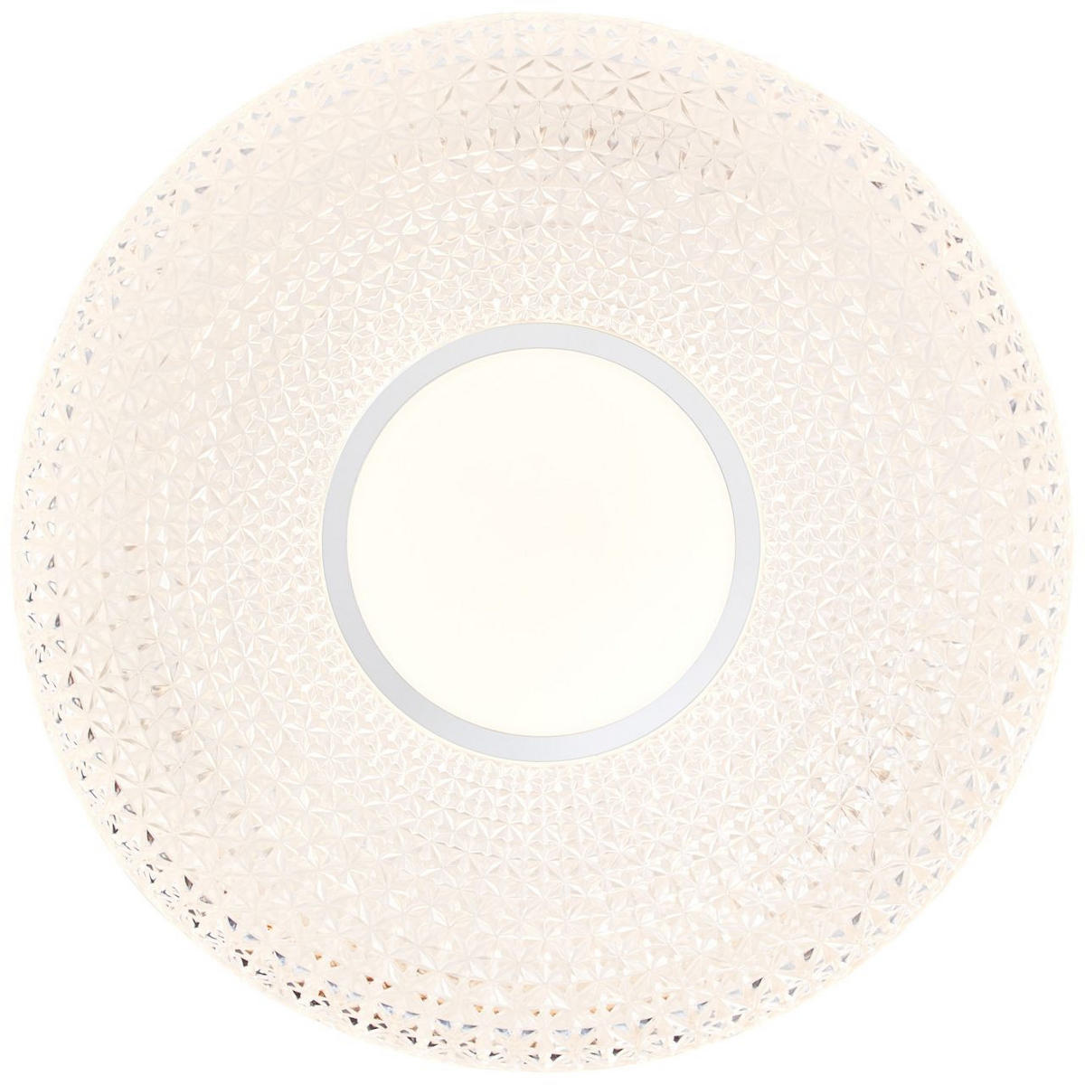 DECKENLEUCHTE Nunya G97011/05 - Weiß, Metall (42/42/9.5cm) - Brilliant