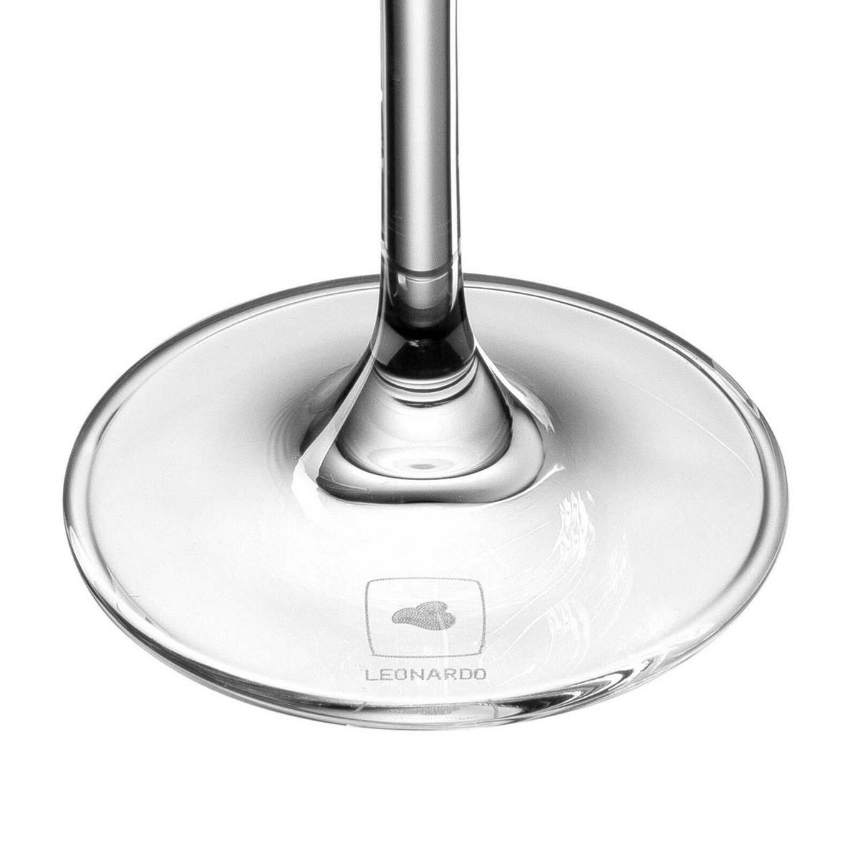 GRAPPAGLÄSER MIT FÜLLSTRICHEN Puccini Gastro-Edition transparent 2 & 4 cl 6er Set - Transparent, Glas (0.04L) - Leonardo Living