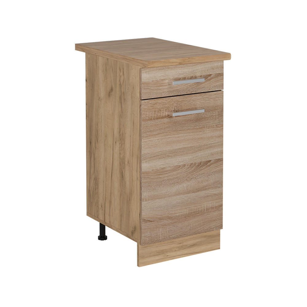 KÖKSUNDERSKÅP R-Line Sonoma 40 cm , AP Oak Sonoma ek, Ekfärgad 81.6/40/60 cm