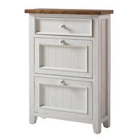 SCHUHKIPPER - Kiefer massiv - Kieferfarben, Holz (80/110/30cm) - home24