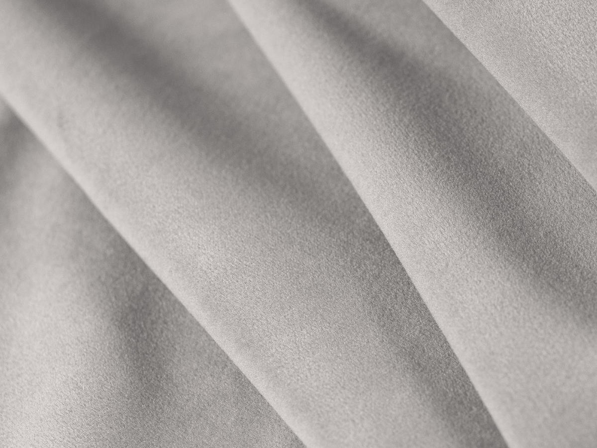 BETT mit Bettkasten und Kopfteil Miley aus Samt silber 160x200cm - Silberfarben, Textil (160/200cm) - Micadoni