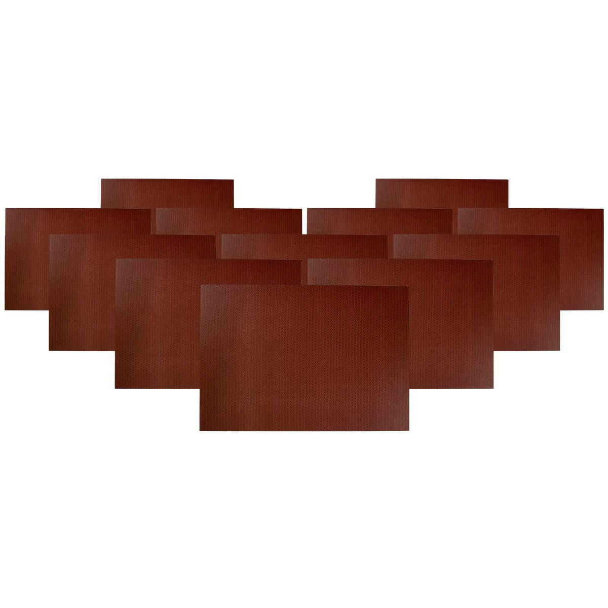 TISCHSETS Lido braun 43 x 30 cm 12er Set - Braun, Kunststoff (43/30/0.1cm) - Ritzenhoff Breker