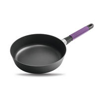 HOCHRANDPFANNE INDUKTION ⌀28cm - AUBERGINE - Aubergine, Kunststoff/Metall (28cm) - Gastrolux