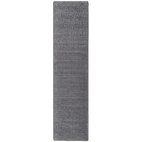 HOCHFLOR LANGFLOR TEPPICH LÄUFER COTTAGE - Grau, Textil (80/400cm) - Snapstyle