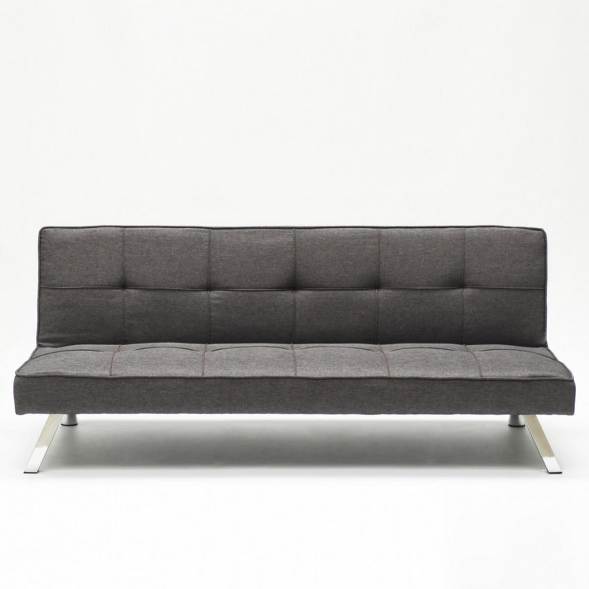 SCHLAFSOFA Gemma - Dunkel Grau - Grau, Textil (175/74/83cm) - Pasmara