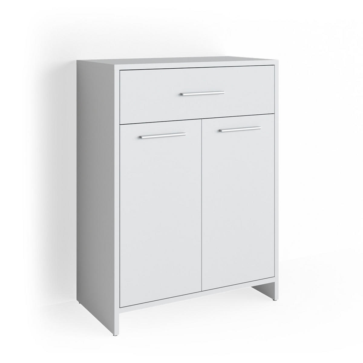MIDISCHRANK Kiko Weiß 60 x 80 cm - Weiß, Holzwerkstoff (60/80/33.1cm) - Vicco