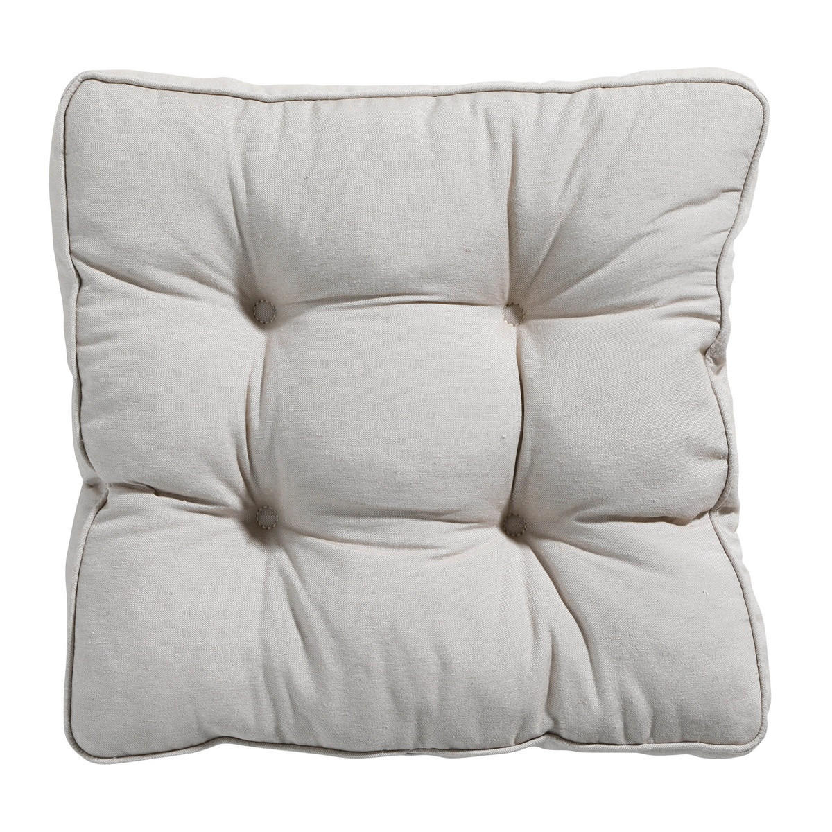 SITZKISSEN Panama 47/47 cm 4er-Set - Hellgrau, Textil (47/8/47cm) - Madison