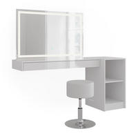 TOALETNÍ STOLEK Sherry Bílá - bílá, kompozitní dřevo (120/12/40.1cm) - Vicco