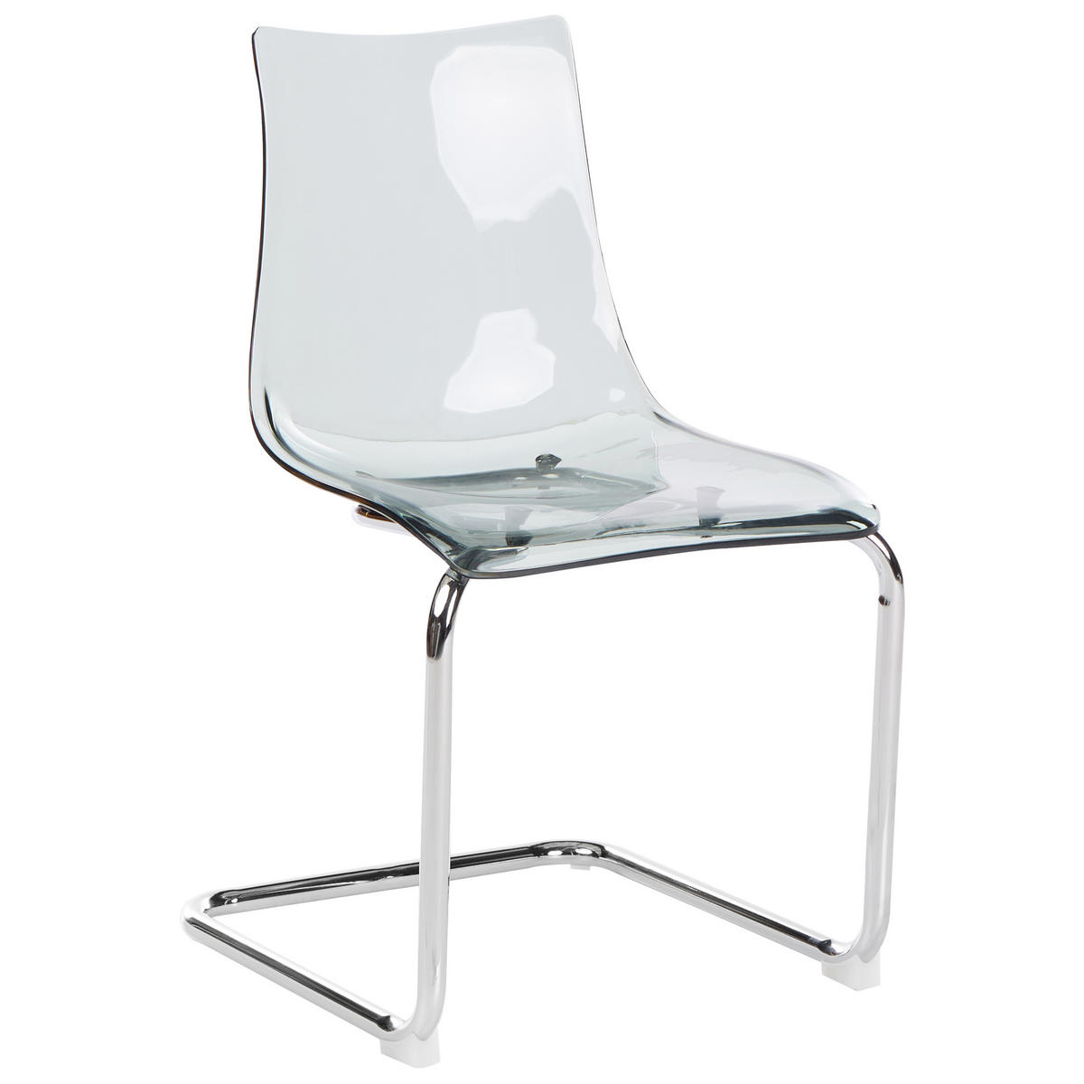 ESSZIMMERSTUHL 2er Set Schwarz Marshall - Schwarz, Kunststoff (48/81/48cm) - Beliani