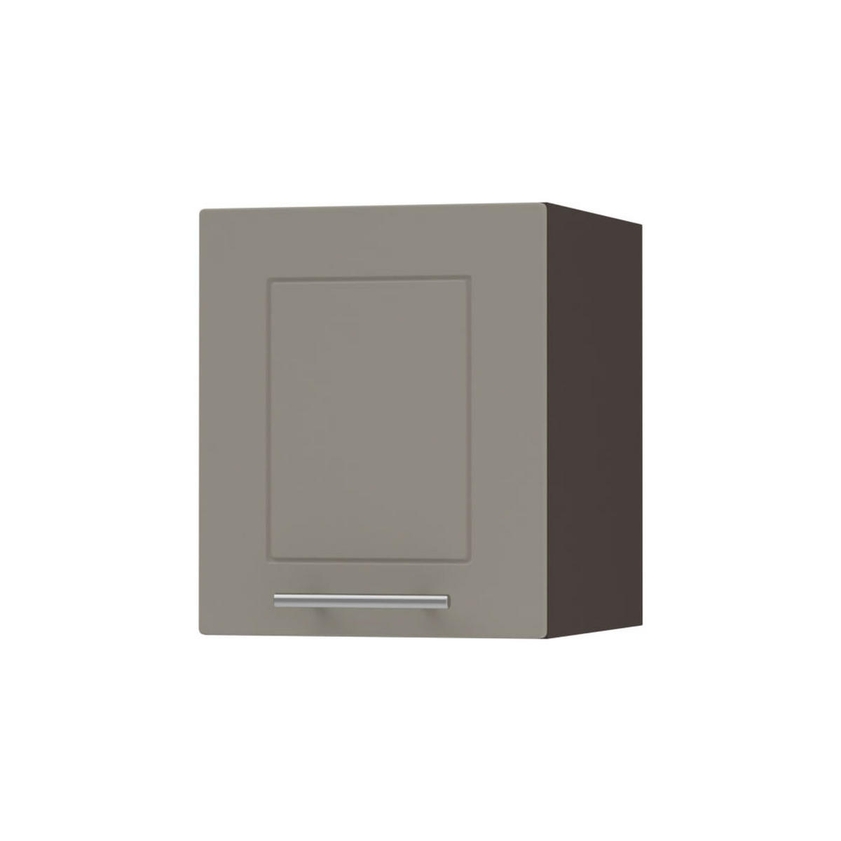 KLAPPHÄNGESCHRANK Kvantum W4B/30 Beige Matt / Lava Matt 30 / 32,5 / 36cm - Dunkelgrau/Beige, Holz/Holzwerkstoff (30/36/32.5cm) - Feldmann-Wohnen
