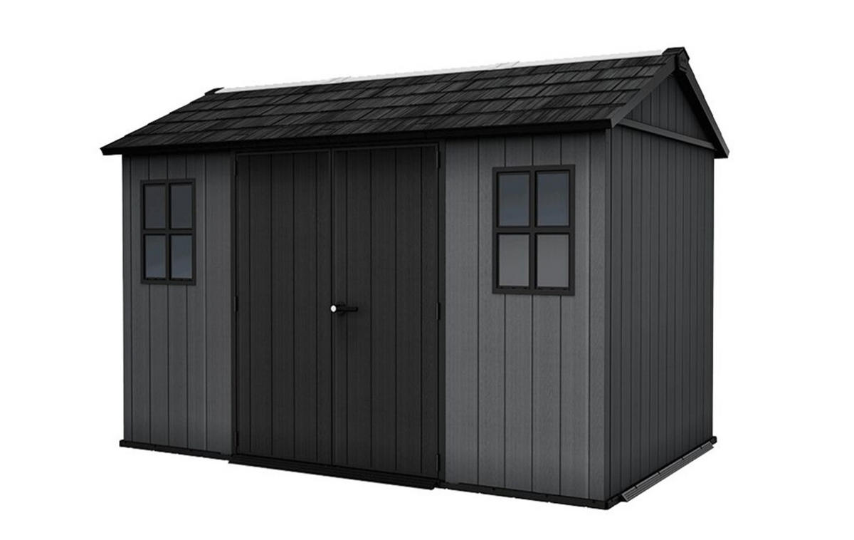 GARTENHAUS Newton - Grau, Kunststoff (350/246/230cm) - Keter