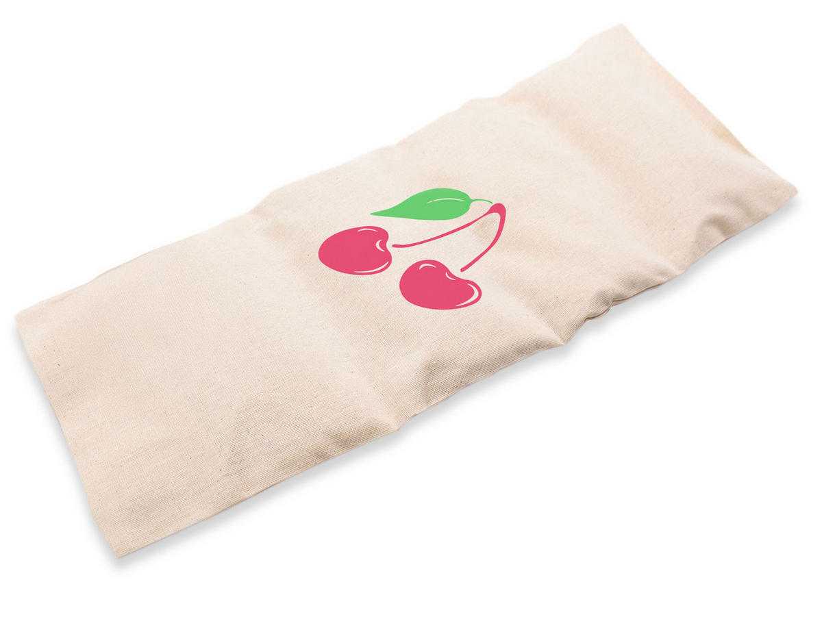 WÄRMEKISSEN, 20x53 cm, 100% Baumwolle, Weiß - Beige, Textil (20/5/53cm) - Zollner24