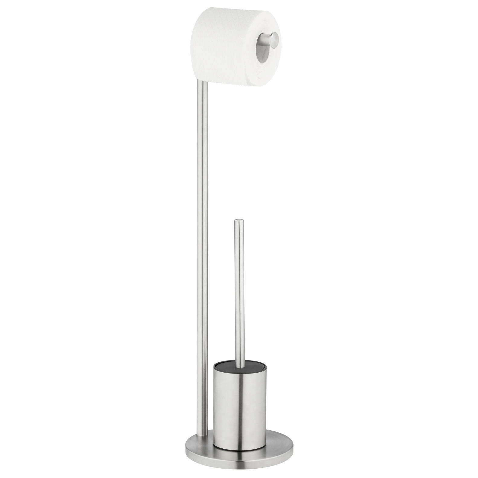 Wenko Toilettenpapier- Silber 18x69.5x18 cm