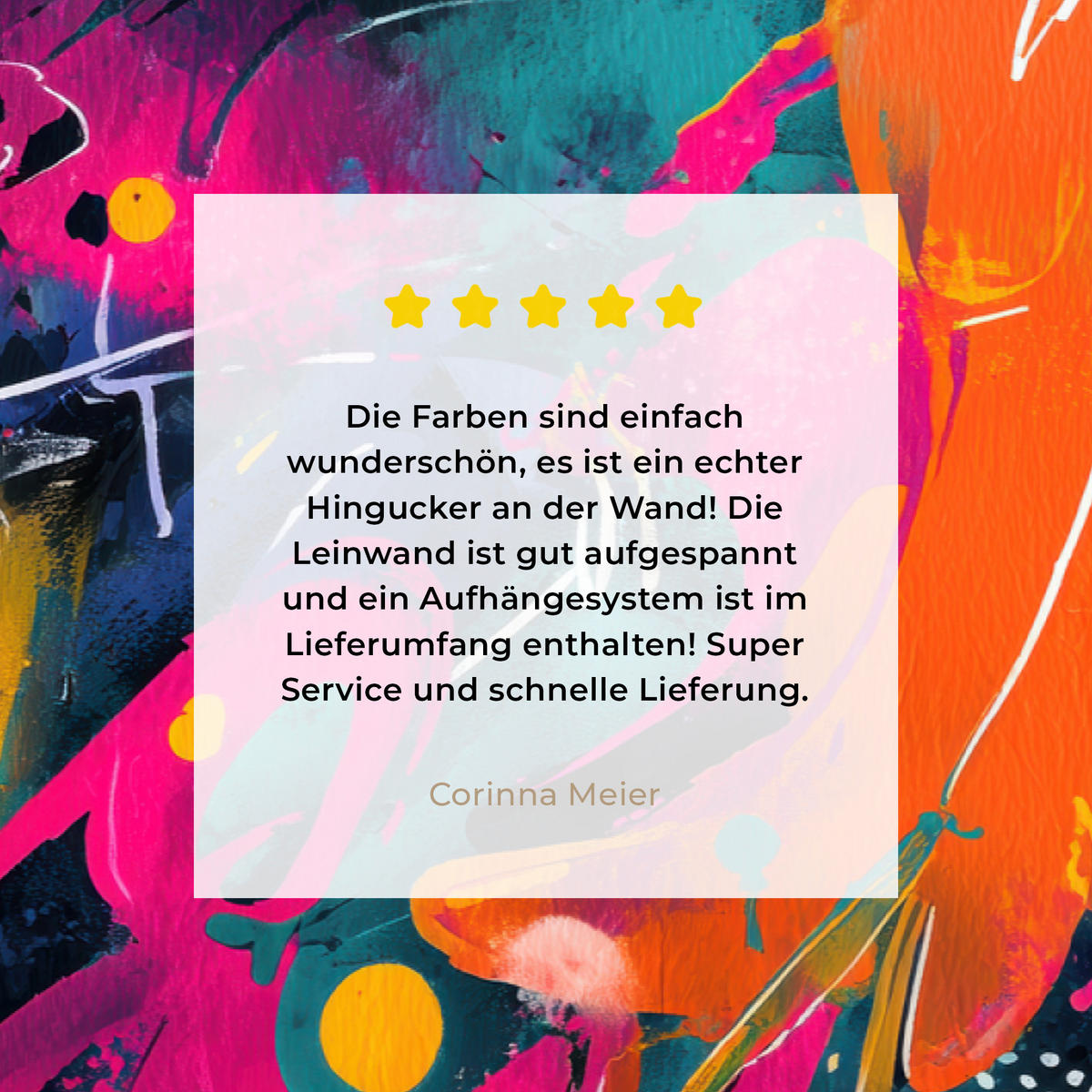 LEINWANDBILD Abstrakt - Graffiti - Farbenfroh - Farbspritzer XXL 150x100 cm - Multicolor, Textil (150/100cm) - MuchoWow