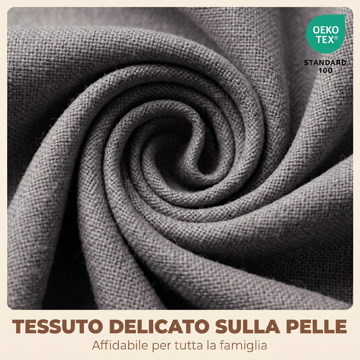 STÜHLE Grau 2 Stück - Grau, Textil (46/76/52cm) - GiPP