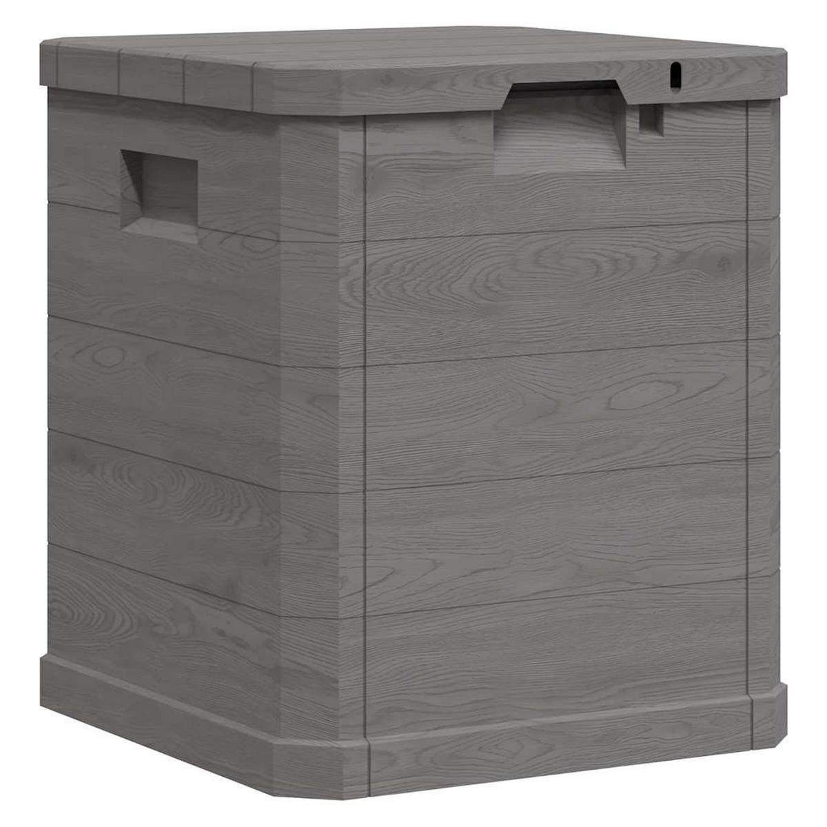 GARTEN-AUFBEWAHRUNGSBOX 90 L Braun - Braun, Kunststoff (42.5/50/44cm) - vidaXL
