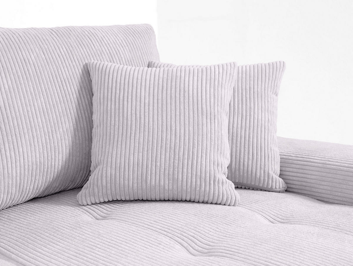 ECKSOFA mit Bettkasten Tragel L, Ecru - Ecru, Textil (185/265cm) - Meblito