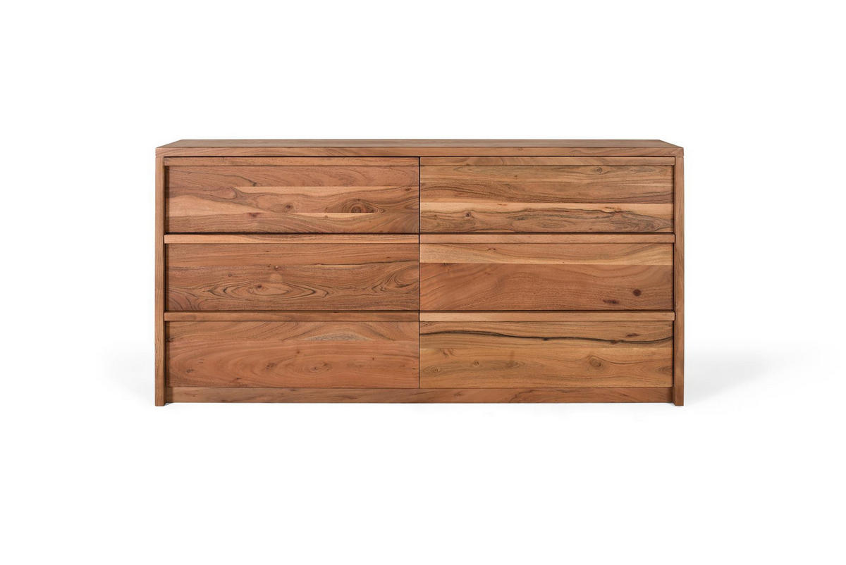 SIDEBOARD aus naturbelassenem Akazienholz - Braun, Holz (40/75/150cm) - Giner y Colomer