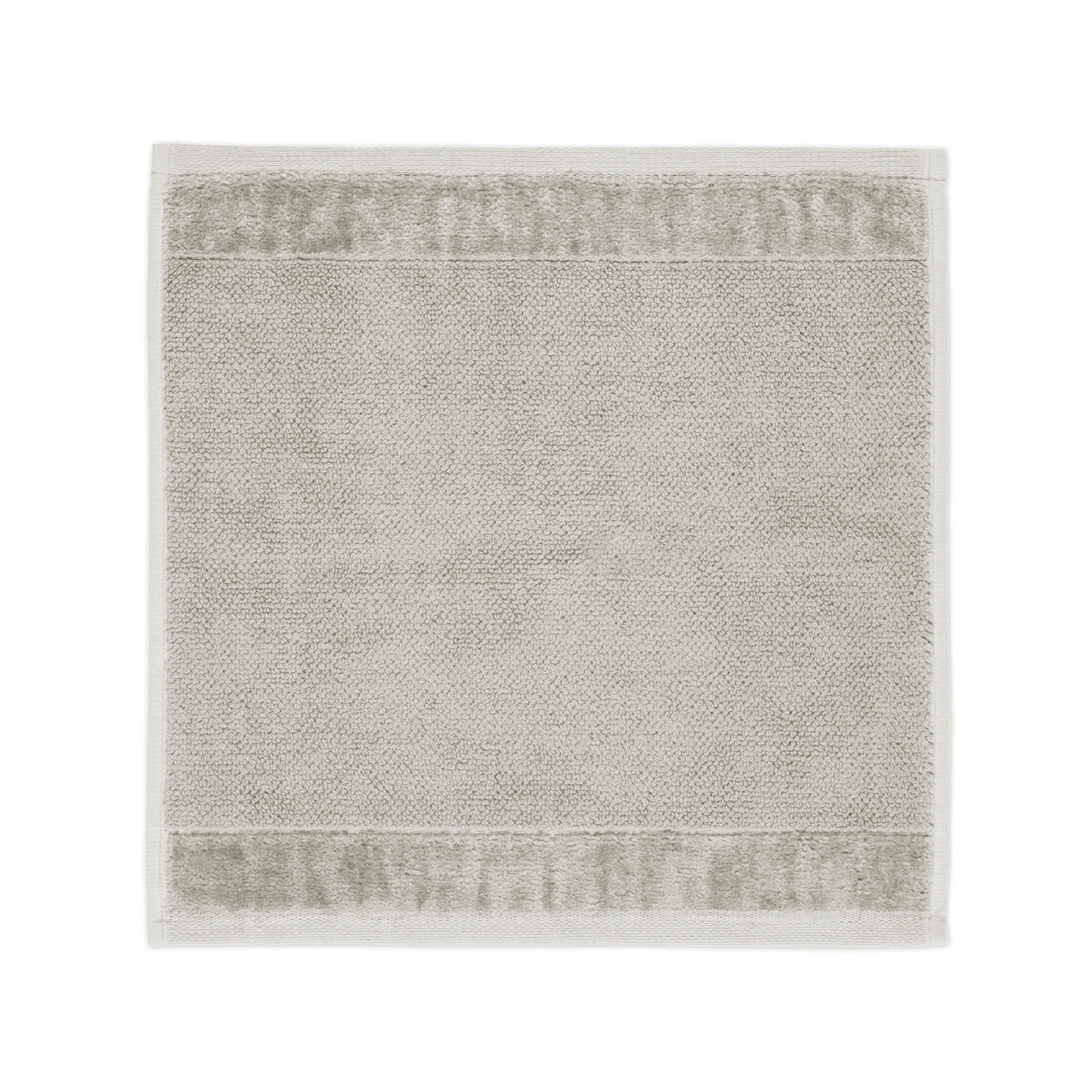 SEIFTUCH BAMBOO LUXE - Silberfarben, Textil (30/30cm) - MÖVE