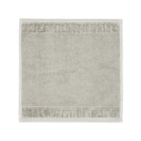 SEIFTUCH BAMBOO LUXE - Silberfarben, Textil (30/30cm) - MÖVE
